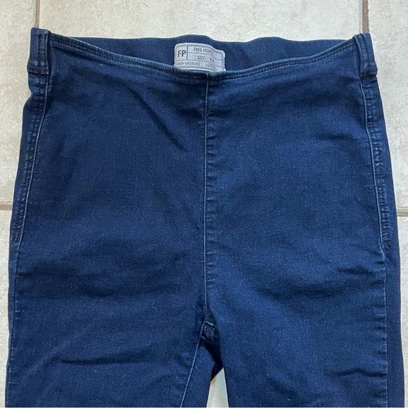 Free People Pull-On Denim Skinny Jeans Jeggings - Picture 3 of 10
